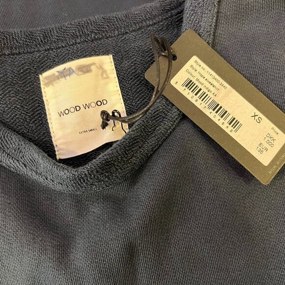 WOOD WOOD Women's Mood Indigo AA Hope Sweatshirt - Size XS - NWT EU135 - Picture 3 of 3